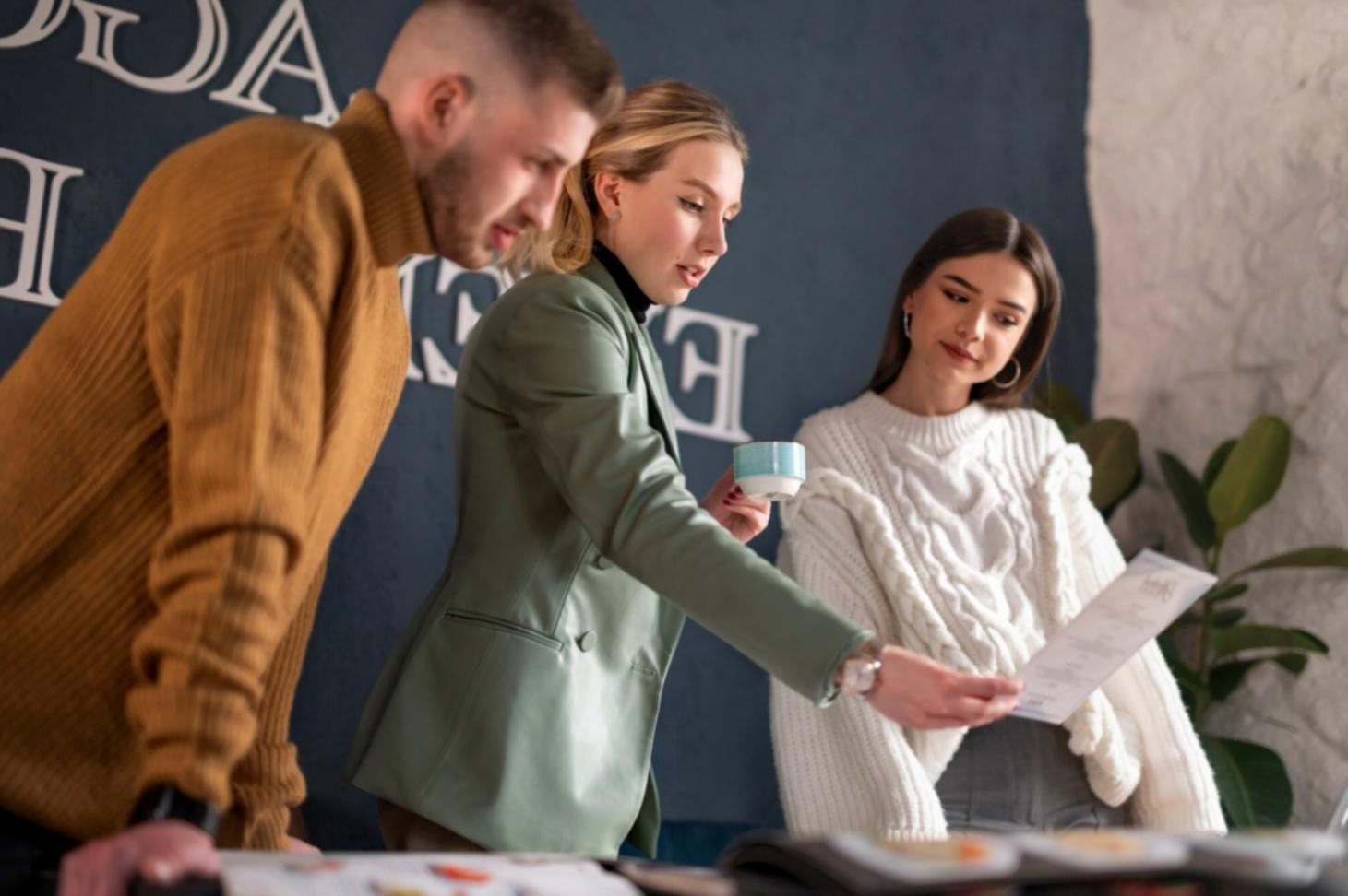 Modern learning facility exterior showing professional building design with glass facades and landscaped entrance area